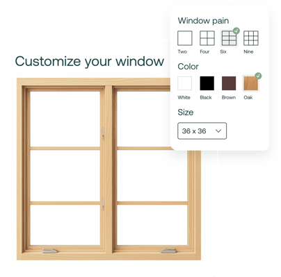 windows - visual configurator